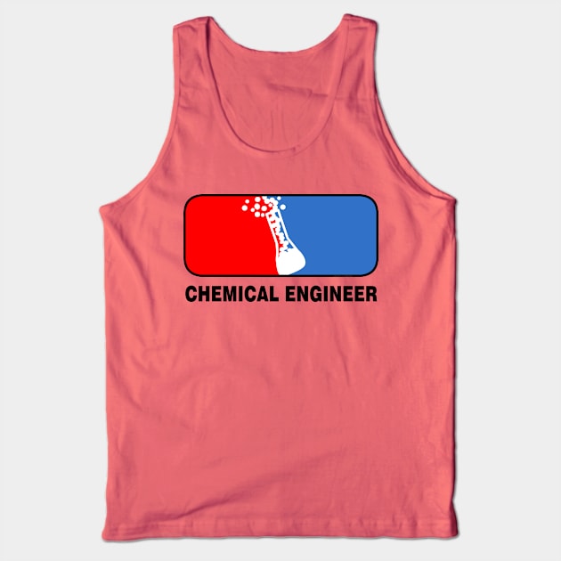 Chemical Engineer League Tank Top by Barthol Graphics